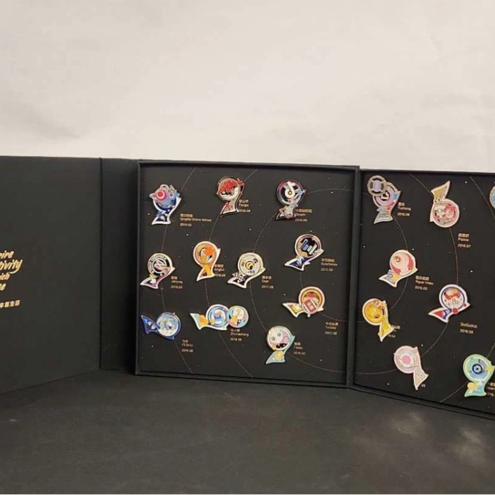ByteDance 9th Anniversary Badge
 Enamel Pin Collection